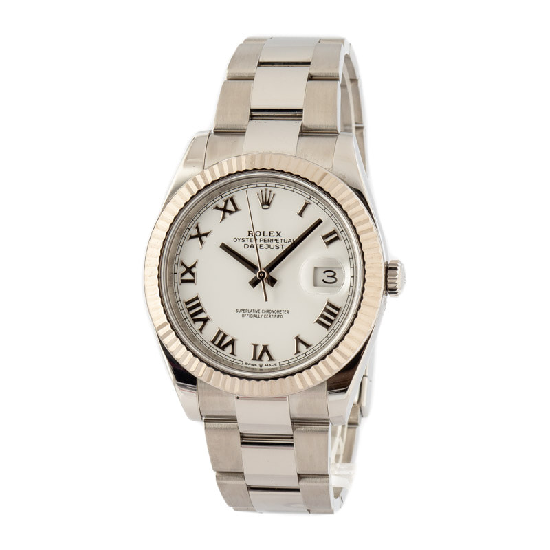 Pre-Owned Rolex Datejust 41 Ref 126334 White Dial