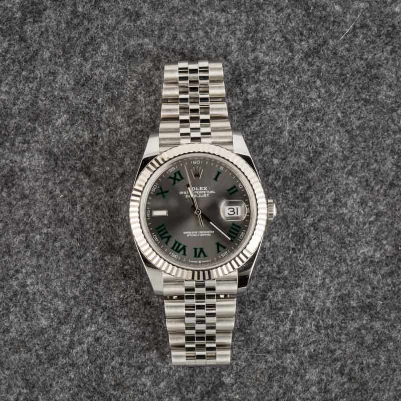Rolex Datejust 41 126334 Wimbledon Dial
