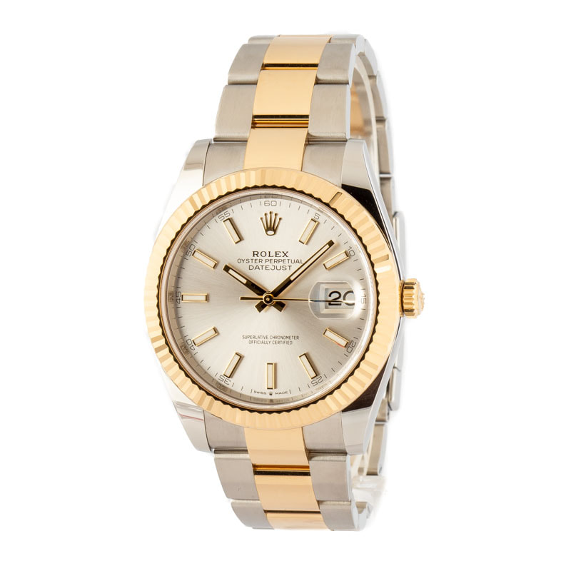 Rolex Datejust 41 Ref 126333 Steel & 18k Yellow Gold