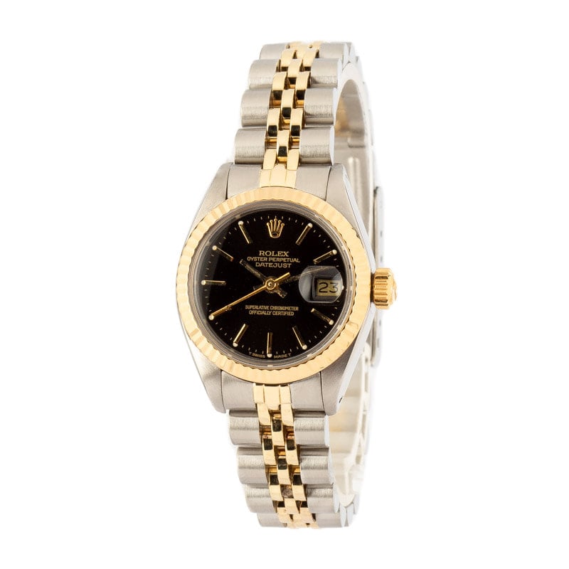 Ladies Rolex Datejust 6917 Stainless Steel & 18k Yellow Gold