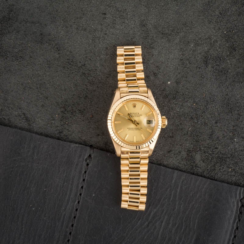Rolex Datejust 6917 18k Yellow Gold
