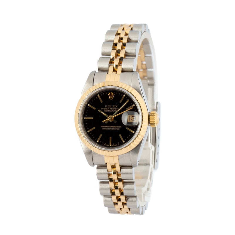 Ladies Rolex Datejust 69173 Black