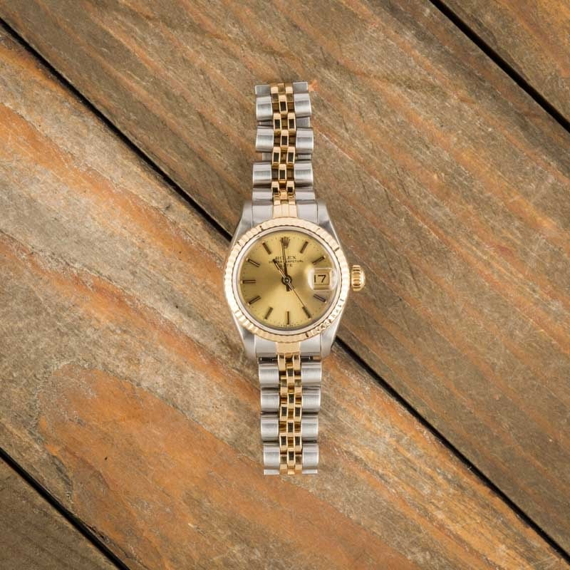 Rolex Lady Datejust 69173 Stainless Steel & 18k Yellow Gold