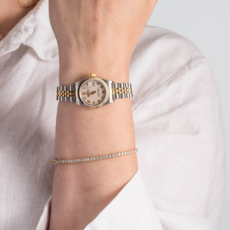 Ladies Rolex Datejust 69173 Jubilee Dial