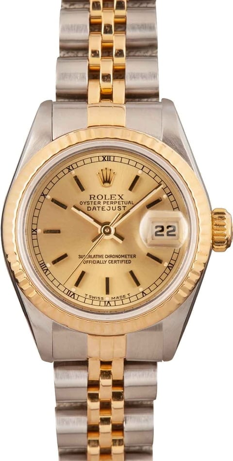 Image of Ladies Rolex Datejust 69173 Two Tone
