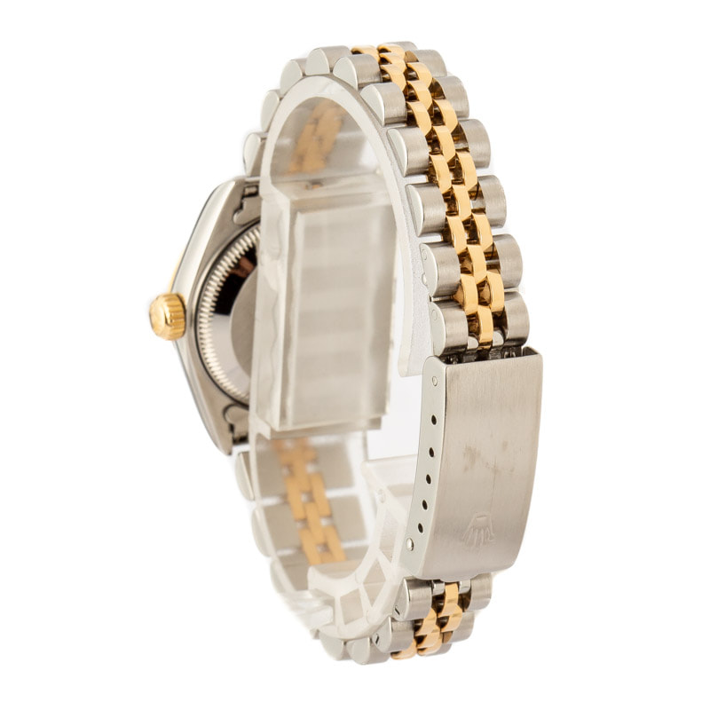 Ladies Rolex Datejust 69173 White Dial