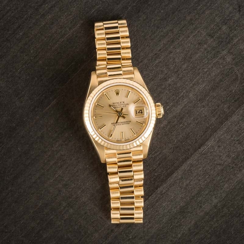 Rolex Datejust 69178 18k Yellow Gold