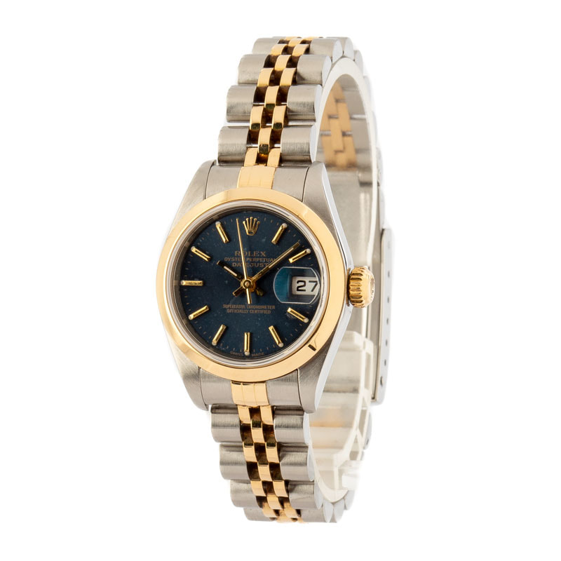 Pre-Owned Ladies Rolex Datejust 79163 Blue Dial
