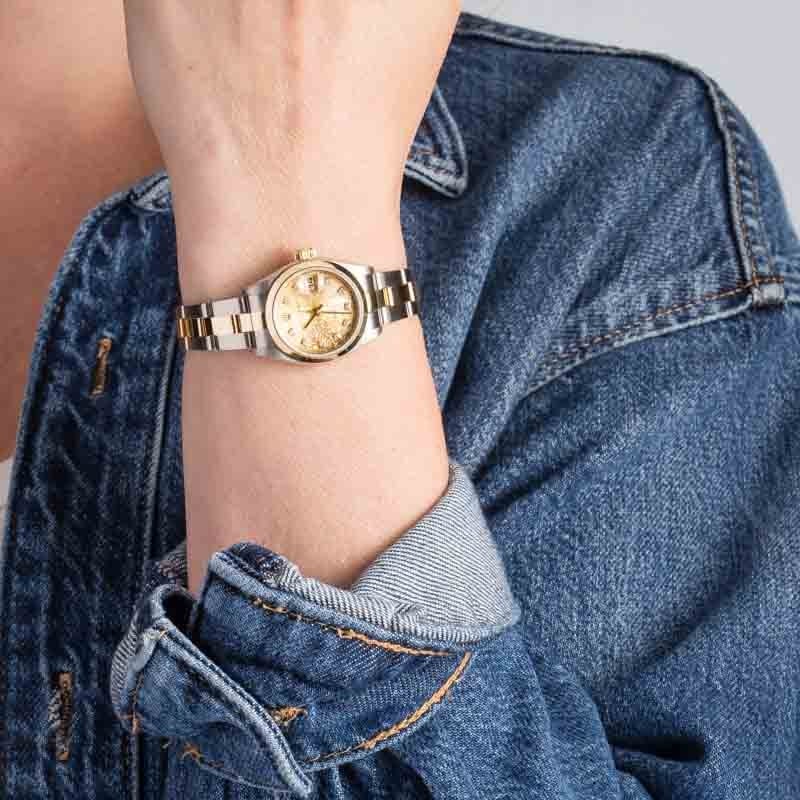 Ladies Rolex Datejust 79163 Diamond Dial