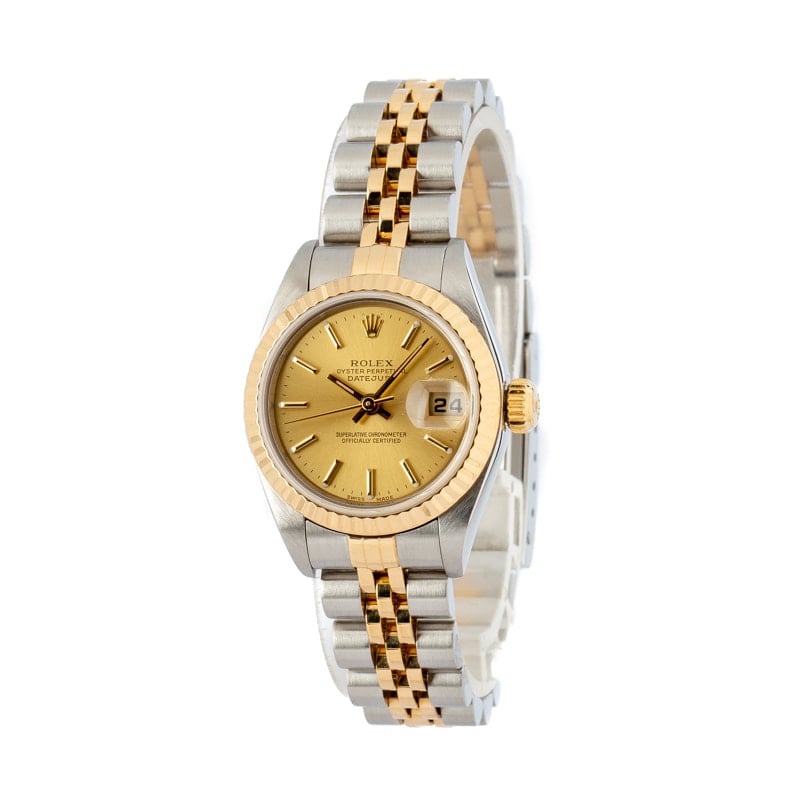 Used Rolex Datejust 79173 Champagne Dial