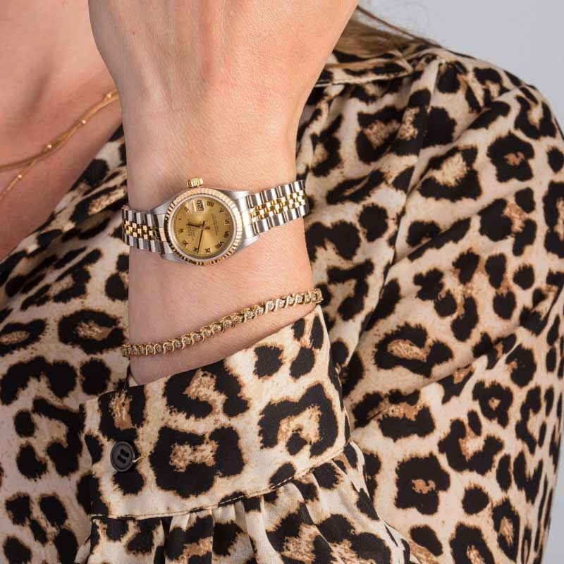 Pre-Owned Rolex Datejust 79173 Champagne