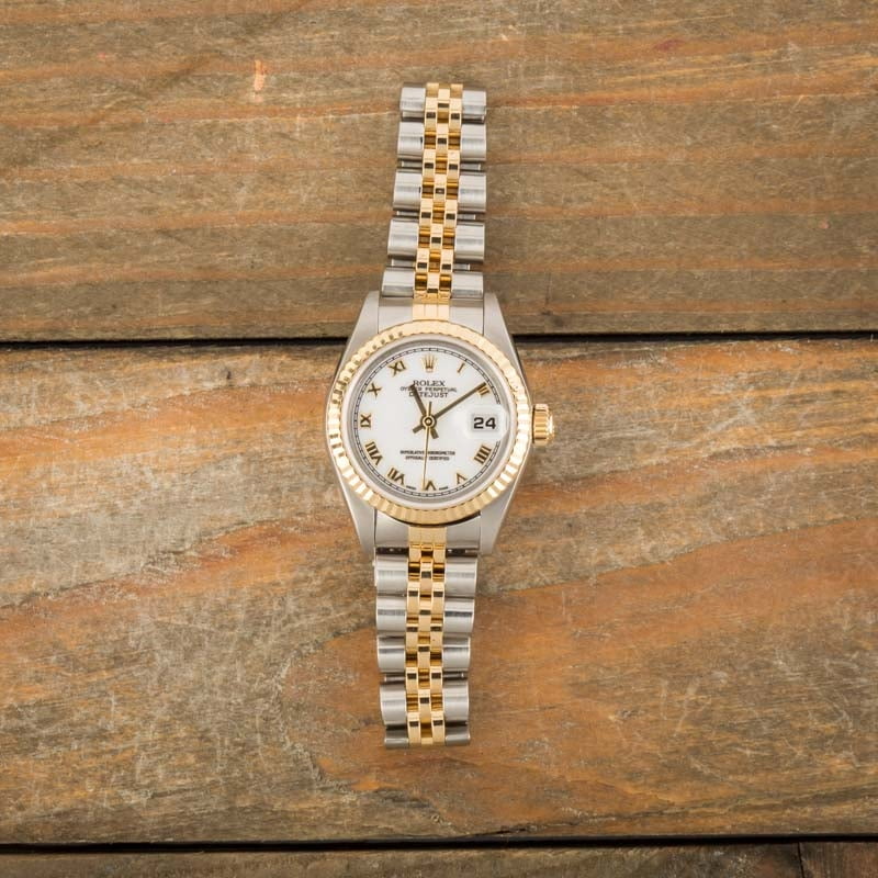 Ladies Rolex Datejust 79173 White