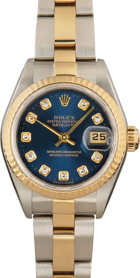 Ladies Rolex Datejust 79173 Diamonds