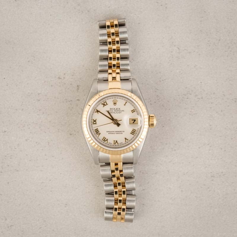 Ladies Rolex Datejust 79173 Pyramid Dial