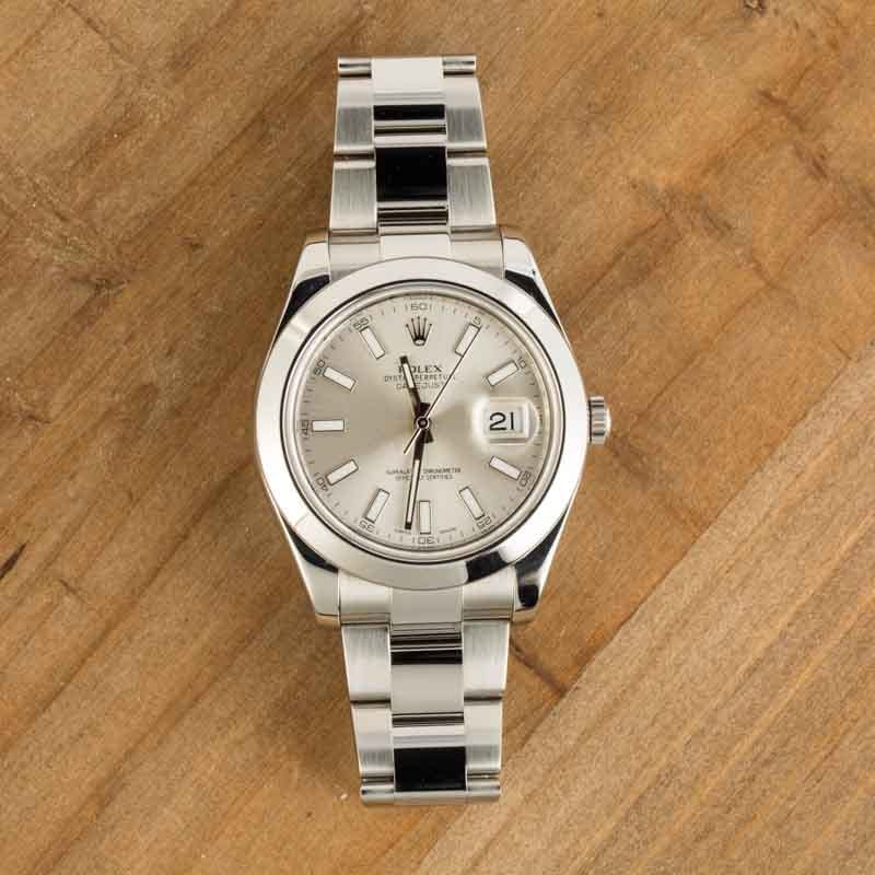 Rolex Datejust II 116300 Silver Dial