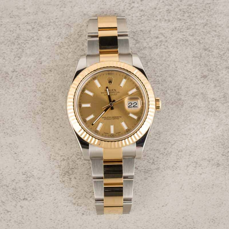 Rolex Datejust 116333 Champagne Dial