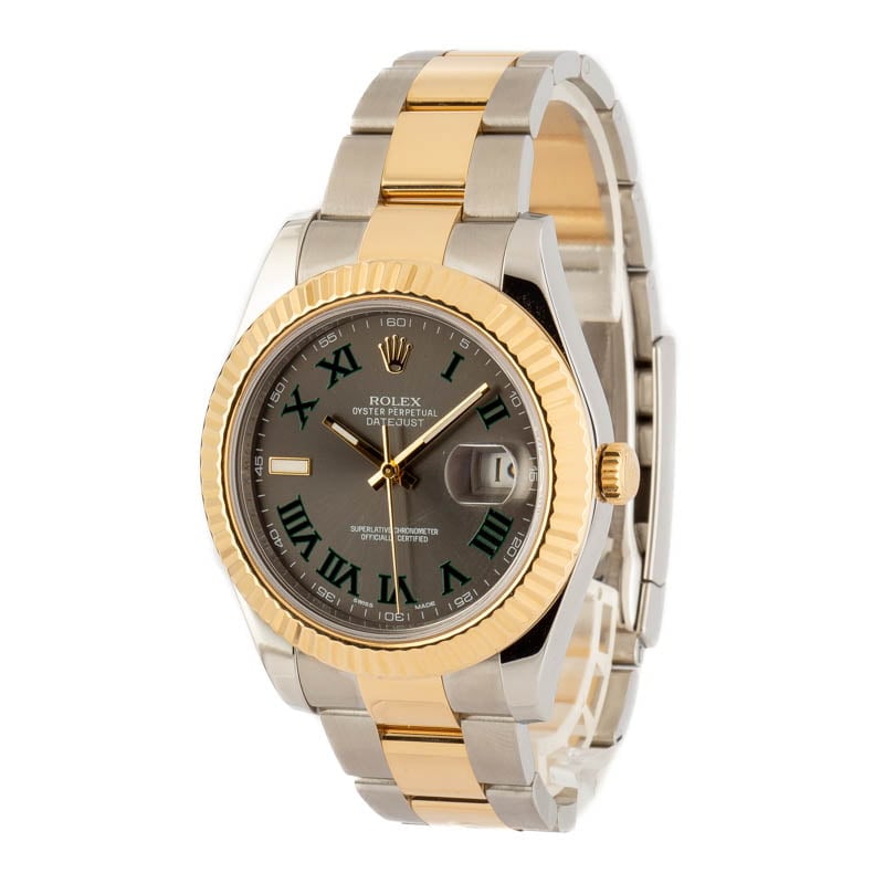 Rolex Datejust II 116333 Slate Dial