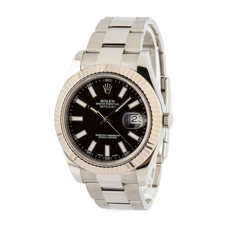 Rolex Datejust II 116334 Black Dial