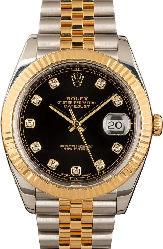 Rolex Datejust 41 Ref 126333 Black Dial
