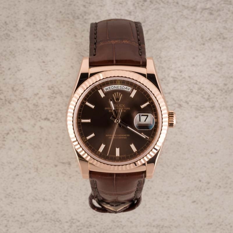 Rolex Day-Date 118135 Everose Gold