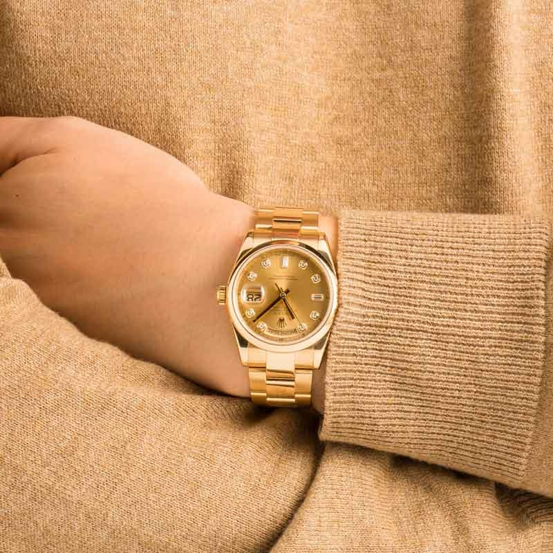 Rolex Day-Date 118208 Yellow Gold Oyster