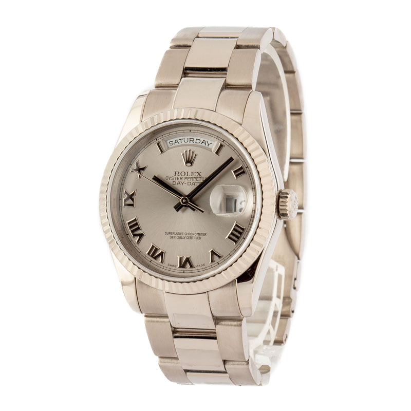 Rolex Day-Date 118239 18k White Gold