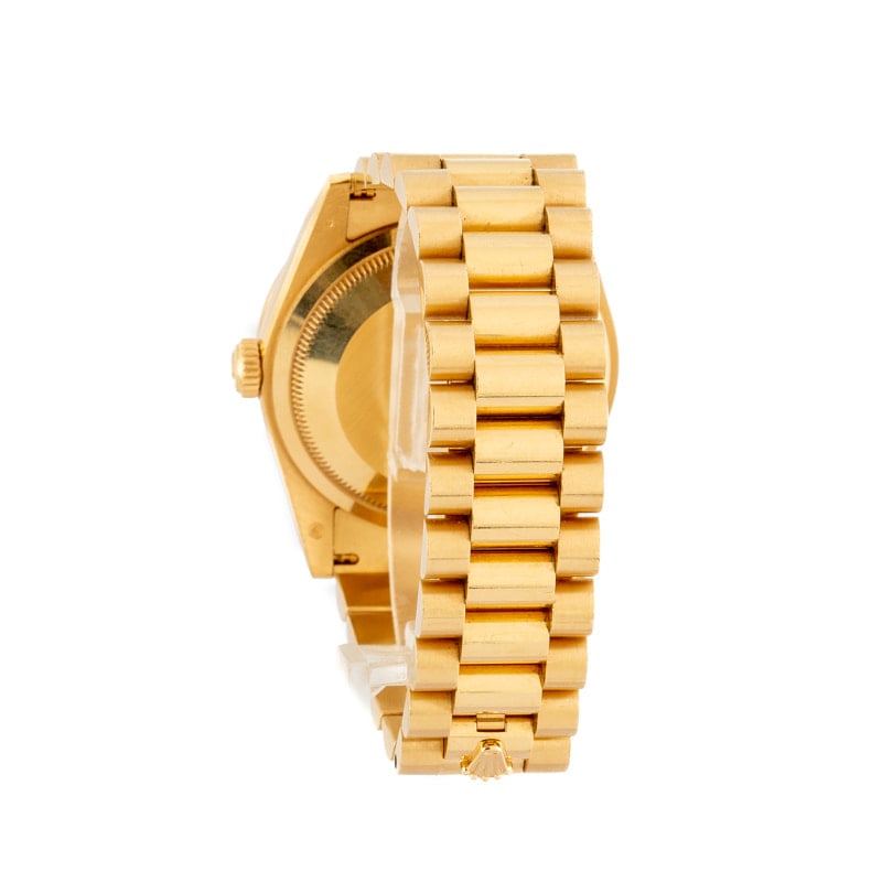 Pre-Owned Rolex Day-Date President 118348 Yellow Gold