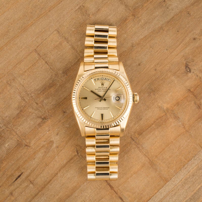 Rolex Day-Date Ref 1803 18k Yellow Gold
