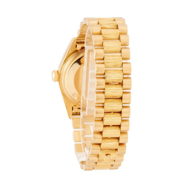 Rolex President Day Date 18078 Bark Finish
