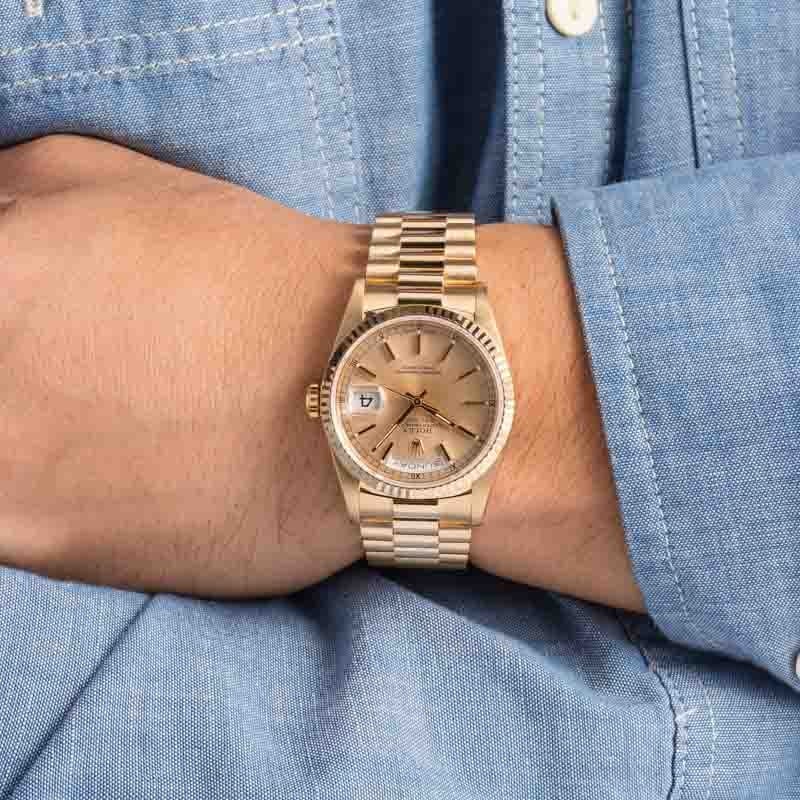 Rolex Day Date 18238 Champagne Dial