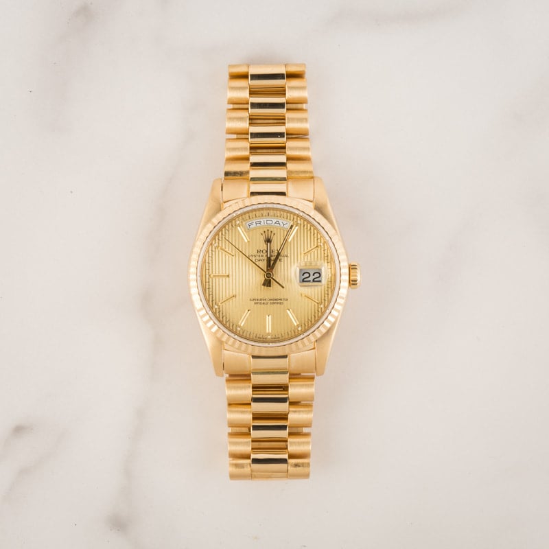 Rolex Day-Date 18238 Yellow Gold