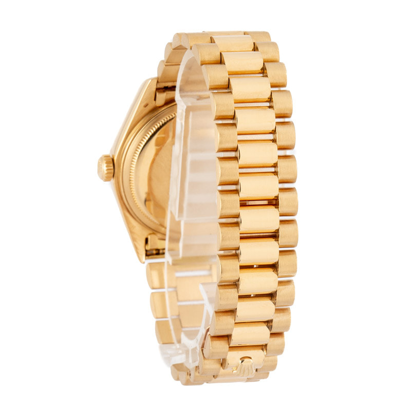 Pre-owned Rolex Day-Date Ref 18038 Champagne Dial