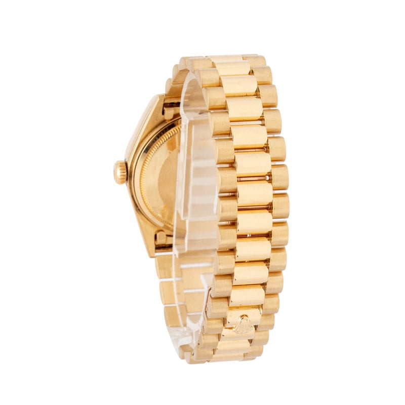 Used Rolex Day Date Ref 18038 Yellow Gold