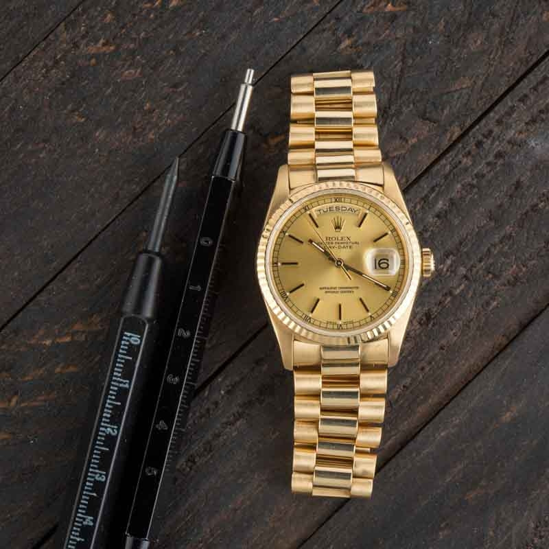 Rolex Day-Date 36 ref 18238 18k Yellow Gold
