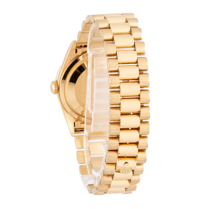 Rolex Day-Date 36 18238 Black Diamond Dial