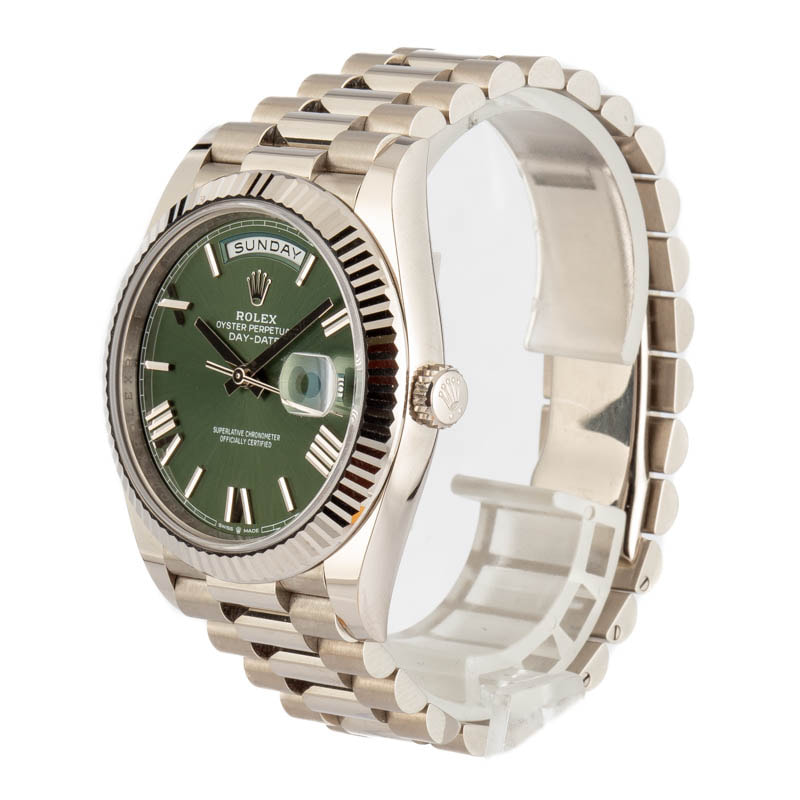 Rolex Day-Date 40 228239 Olive Green Dial