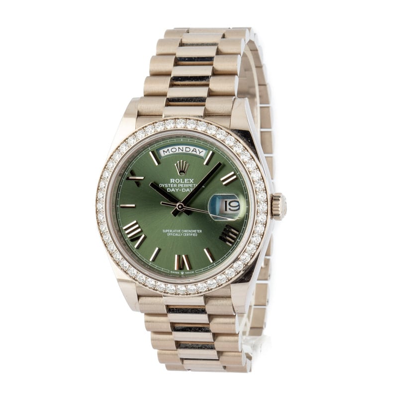 Rolex President Day-Date 40 228349 White Gold
