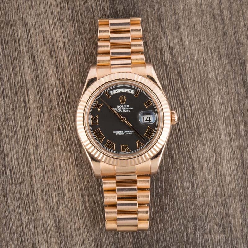 stole Stereotype Gangster Buy Used Rolex Day-Date II 218235 | Bob's Watches - Sku: 157071