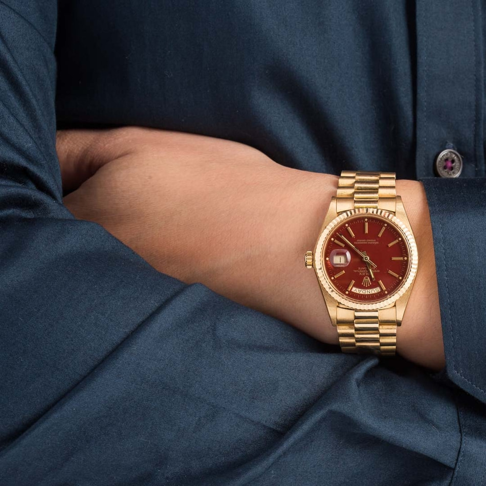 Rolex Day-Date President 1803 18k Yellow Gold