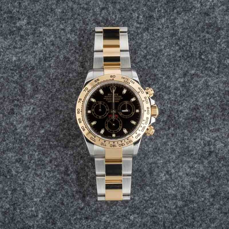 Rolex Daytona Ref 116503 Black Chromalight Dial