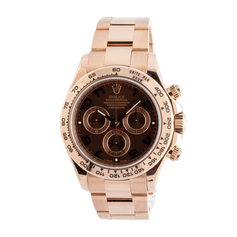 Rolex Daytona Ref 116505 18k Everose Gold