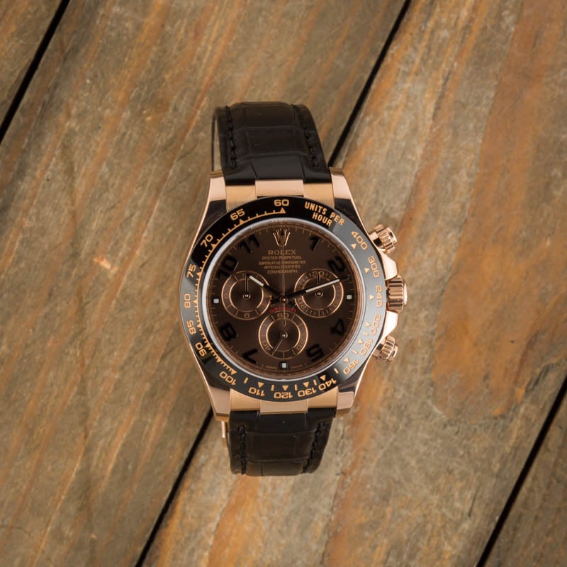 Rolex Daytona 116515 Everose Chocolate Dial