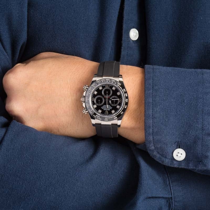 Pre-Owned Rolex Daytona 116519 Diamond Dial