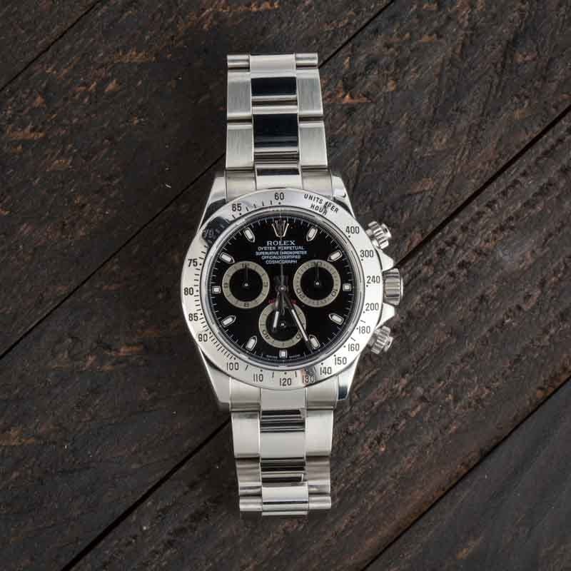 Buy Used Rolex Daytona 116520 | Bob's Watches - Sku: 174171