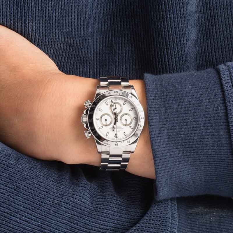 Pre-Owned Rolex Daytona 116520 White Dial