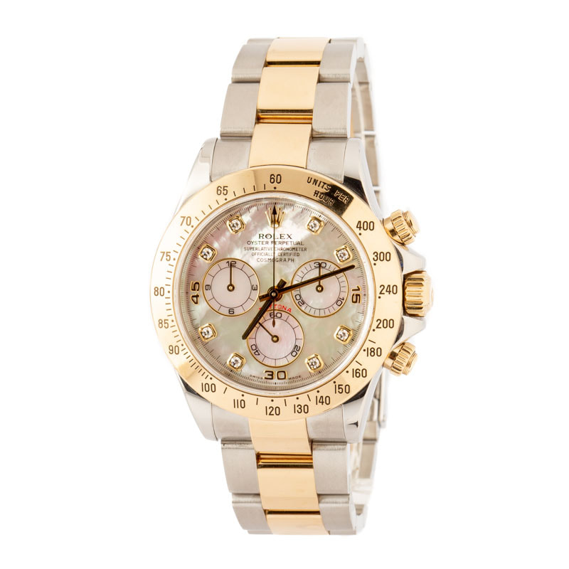 Rolex Daytona 116523 Diamond Mother of Pearl