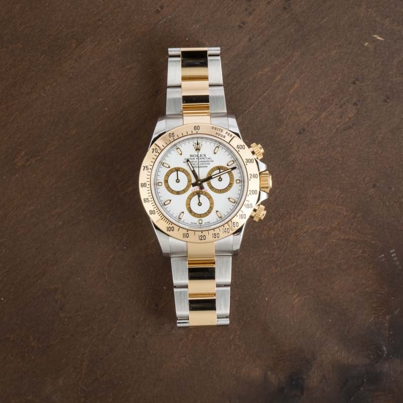 Rolex Daytona Ref 116523 White Dial
