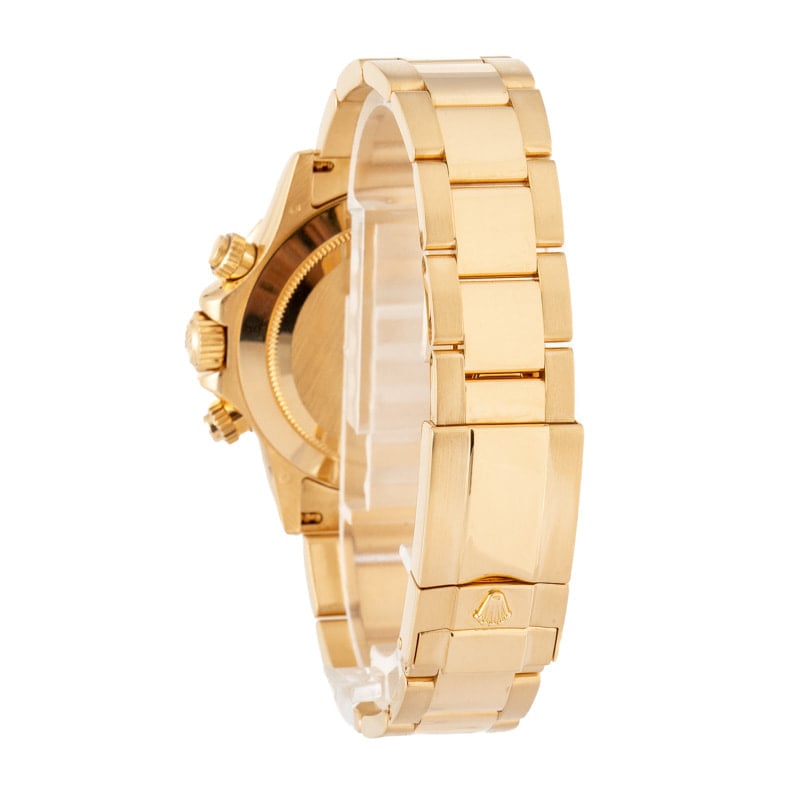 Rolex Daytona 116528 Yellow Gold