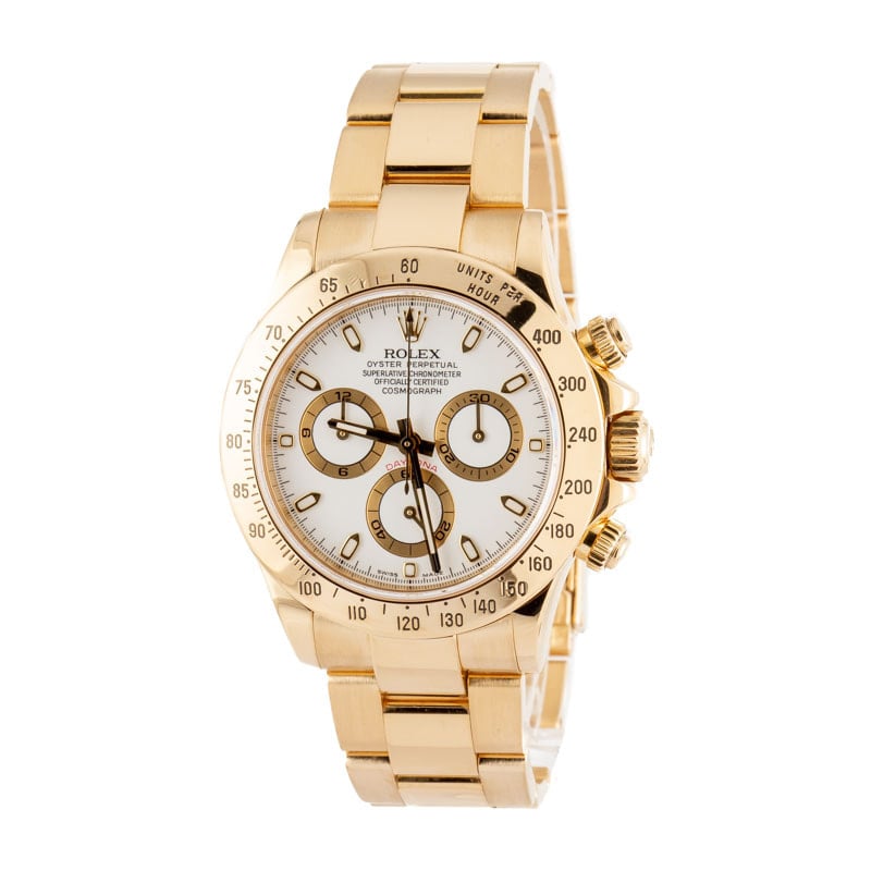 Rolex Daytona 116528 Yellow Gold