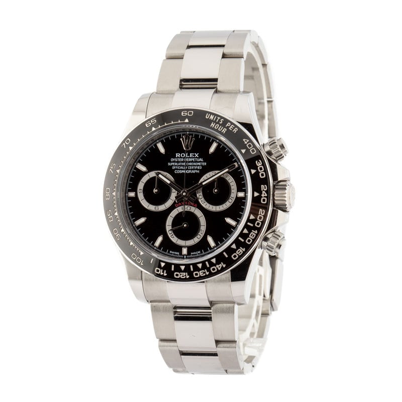 Rolex Daytona Ref 126500 Black Chronograph